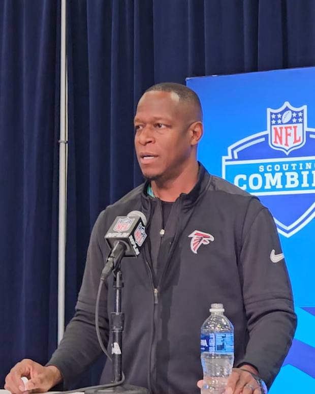 Falcons  HC Morris on Raiders Pierce